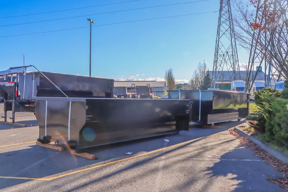 Professional dumpster rental and junk removal service in Westbury